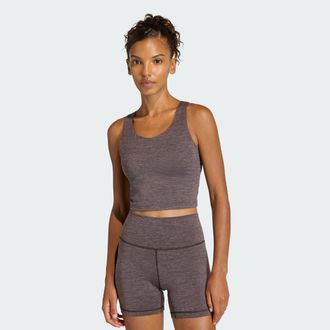 adidas Womens adidas All Me Medium Support Bra Tank