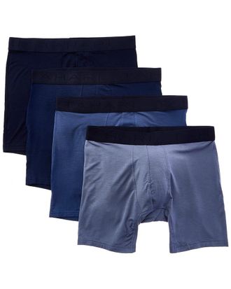 Elie Tahari 4Pk Modern Fit Luxe Micro Ultra Soft Boxer Brief