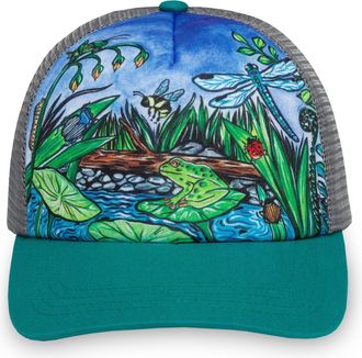 Sunday Afternoons Artist Series Trucker Green M/L