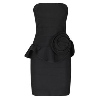 Rotate ROTATE Birger Christensen - Minivestido de tubo Rose - Dresses - Mujer - Negro - 2XS