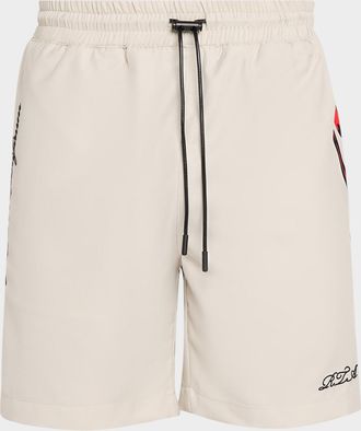 Rta Men & apos;s Clyde Elastic Drawcord Shorts