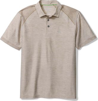 Tommy Bahama Palm Coast Pro Solid Polo in Cobblestone at Nordstrom, Size Xxx-Large