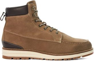 Dune London Cillian Leather Walking Boots