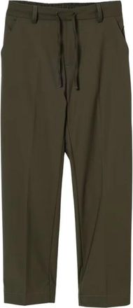 Paolo Pecora Pp 4220Oliva Rechte Broek - Heren - Straight fit broeken - Groen - 11 Y | 146 CM - Katoen - Broeken