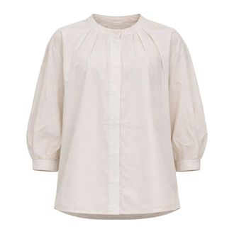 Transit Par-Such Blouses, female, Beige, Size: 2XL Blouses & Shirts