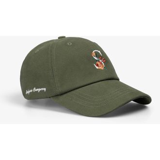 Scalpers Flower Cap in Khaki at Nordstrom
