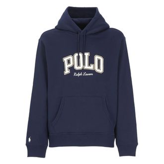 Ralph Lauren Heren, Sweatshirts & Hoodies, Blauw, Maat: XL Katoen