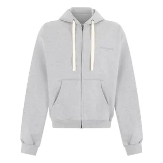 Maison Margiela Zip-throughs, male, Gray, Size: L Sweat Jacket