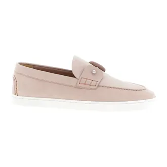 Christian Louboutin Schoenen, Dames, Roze, 37 1/2 EU, Loafers