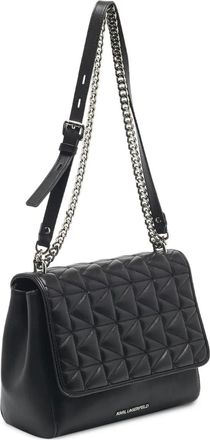 Karl Lagerfeld Borsa a spalla K/Kuilted trapuntata - Nero