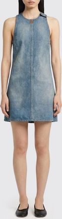Courr&egrave;ges Abito mini Courr&egrave;ges in denim di cotone