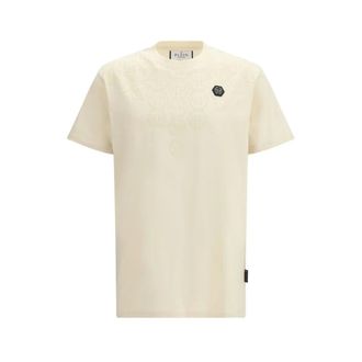 Philipp Plein Uomo, Top, Beige, M, new