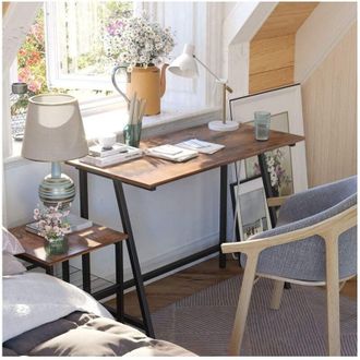 Vasagle Scrivania In Stile Industriale Vasagle