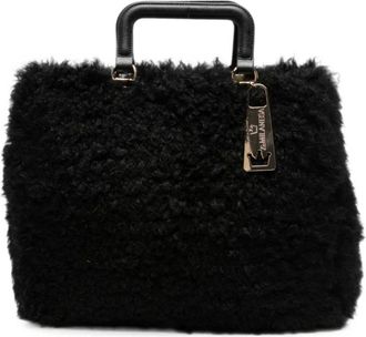 La Milanesa La Milanesa, Tassen, Dames, Zwart, ONE Size, Faux Fur Tote Bag