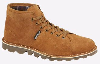 Grafters Holbourne Heritage Boots Mens - Tan Leather - Size UK 7