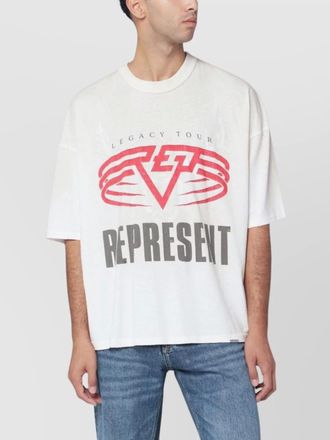 Represent reversible tour graphic t shirt