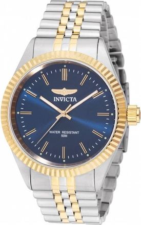 Invicta Specialty Quartz Blue Dial Mens Watch 49316