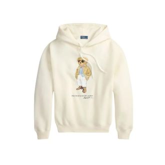 Ralph Lauren Hoodies, unisex, Beige, Size: 2XS Accessories