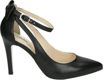 Nero Giardini Zwarte leren pumps - Dames - Pumps - Zwart - 41 EU - Leer - Schoenen