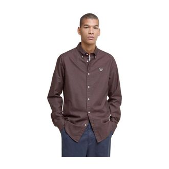 Barbour Heren, Overhemden, Bruin, Maat: XL Katoen