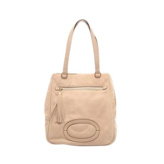 Loewe Pre-owned Leren Schoudertas - Dames - Vintage Schoudertas - Beige - ONE Size - Leer - Vintage