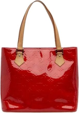 Louis Vuitton Pre-owned Tote Bags, female, Red, Size: ONE SIZE Pre-owned Vintage Leather Tote