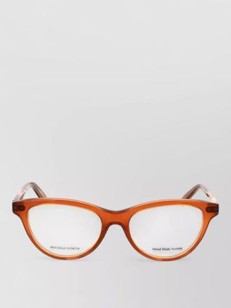 Bottega Veneta cateye acetate frames transparent temples