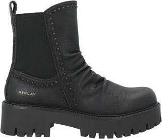 Replay CALZADO - Botines de ca&ntilde;a alta en YOOX.COM