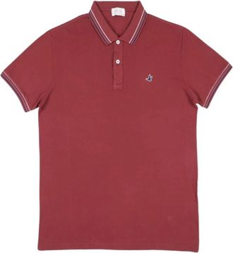 Brooksfield Polo Shirt - Heren - Polos - Rood - 2XL - Katoen - Tops