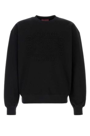 Gucci Black Crew Neck Sweatshirt