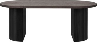 Moloo Mesa de centro 60x120 cm marr&oacute;n oscuro