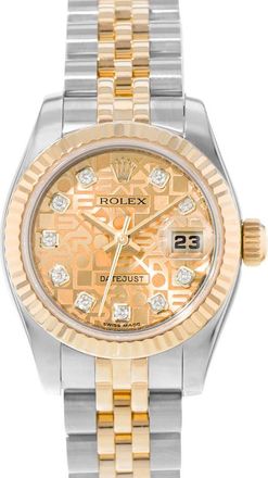 Rolex Pre-owned Rolex Datejust 26 Automatic Chronometer Diamond Ladies Watch 179173 CJDJ