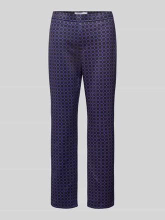 Raffaello Rossi Raffaello Rossi Straight Leg Stoffhose in verk&uuml;rzter Passform Modell MACY in Lila, Gr&ouml;&szlig;e 38