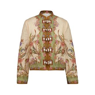 Zimmermann Light Jackets, female, Multicolor, Size: XS Indra Bomber Jacket