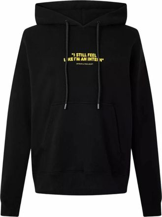 Off-white Hoodies, male, Black, Size: 2XS Bags