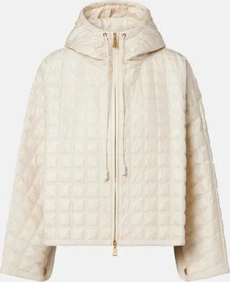 Moncler Quilted hooded jacket