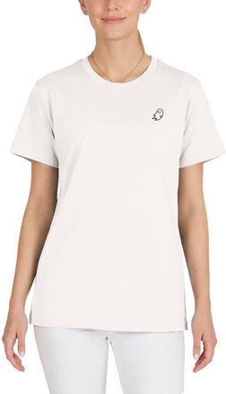 Dalix Ghost Womens Relaxed Tee in Vintage White at Nordstrom, Size Xx-Large