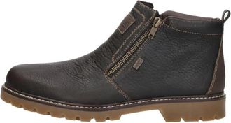Rieker Veterlaarzen - Heren - Enkellaarsjes - Bruin - 40 EU - Schoenen