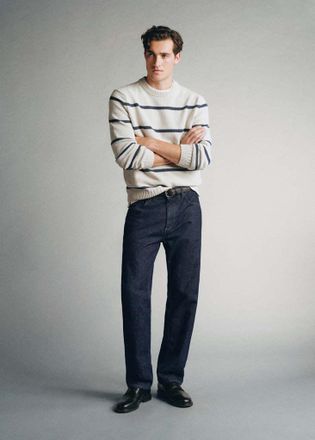 Mango SWEATER VERA-I grigio chiaro/pastello - Uomo - XXL - MANGO MAN