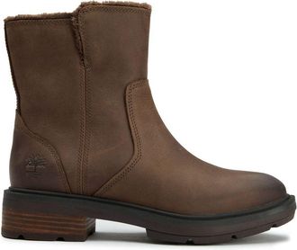 Timberland Womens Brimfield Boots - Brown Leather - Size UK 4