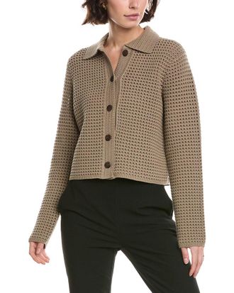 Vince Crochet Stitch Cardigan