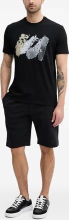 Paul & Shark T-shirt con logo - Nero