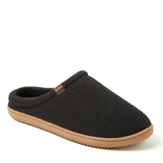 Dearfoams Mens Case Casual Clog Slipper