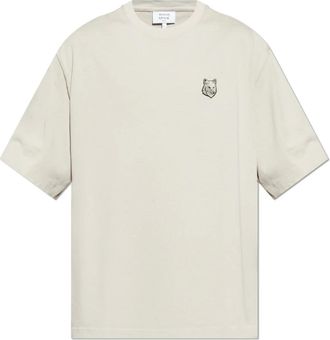 Maison Kitsuné Hombre, Camisetas, Beige, Talla: XL