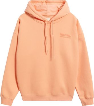 Rip Curl Surf Puff Print Graphic Hoodie in Papaya at Nordstrom, Size Xx-Small