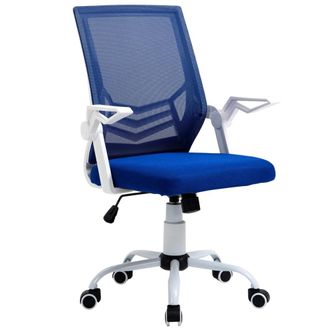 Vinsetto Silla de oficina 62.5x55x104 cm azul