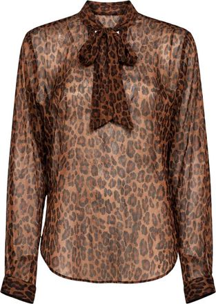 Blanca Vita Camicia con fiocco lavalli&egrave;re - - Blouses & Shirts - Donna - Multicolore - S