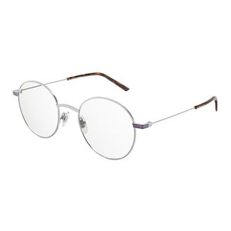 Gucci Glasses, male, Gray, 51 MM, Round Eyewear Frame