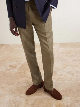 Ralph Lauren Purple Label Suede Penny Loafers