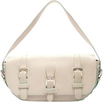 Loewe Pre-owned Shoulder Bags, female, Beige, Size: ONE SIZE Pre-owned Shoulder Bag
